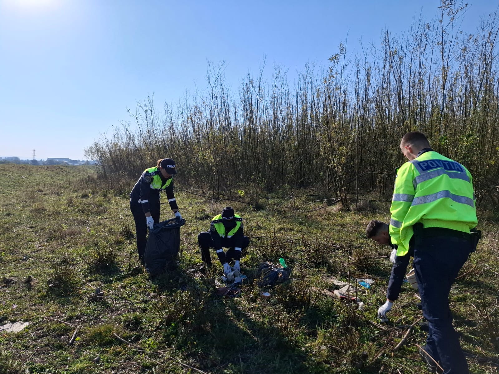 Rendőrök tevékenykedtek a tisztaságért